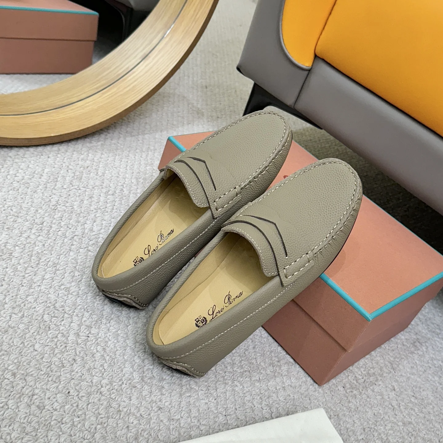 LORO PIANA Loafers Taupe B00202609110139 - Image 8
