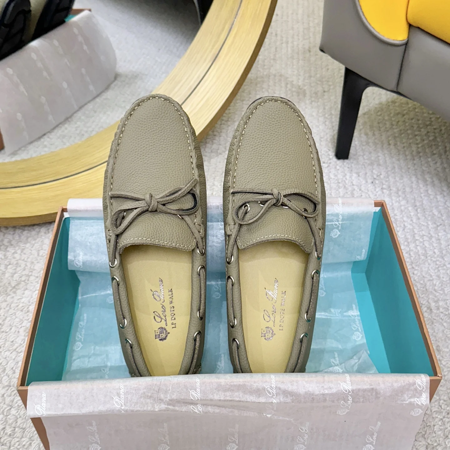 LORO PIANA Loafers Taupe B00202609110148 - Image 2