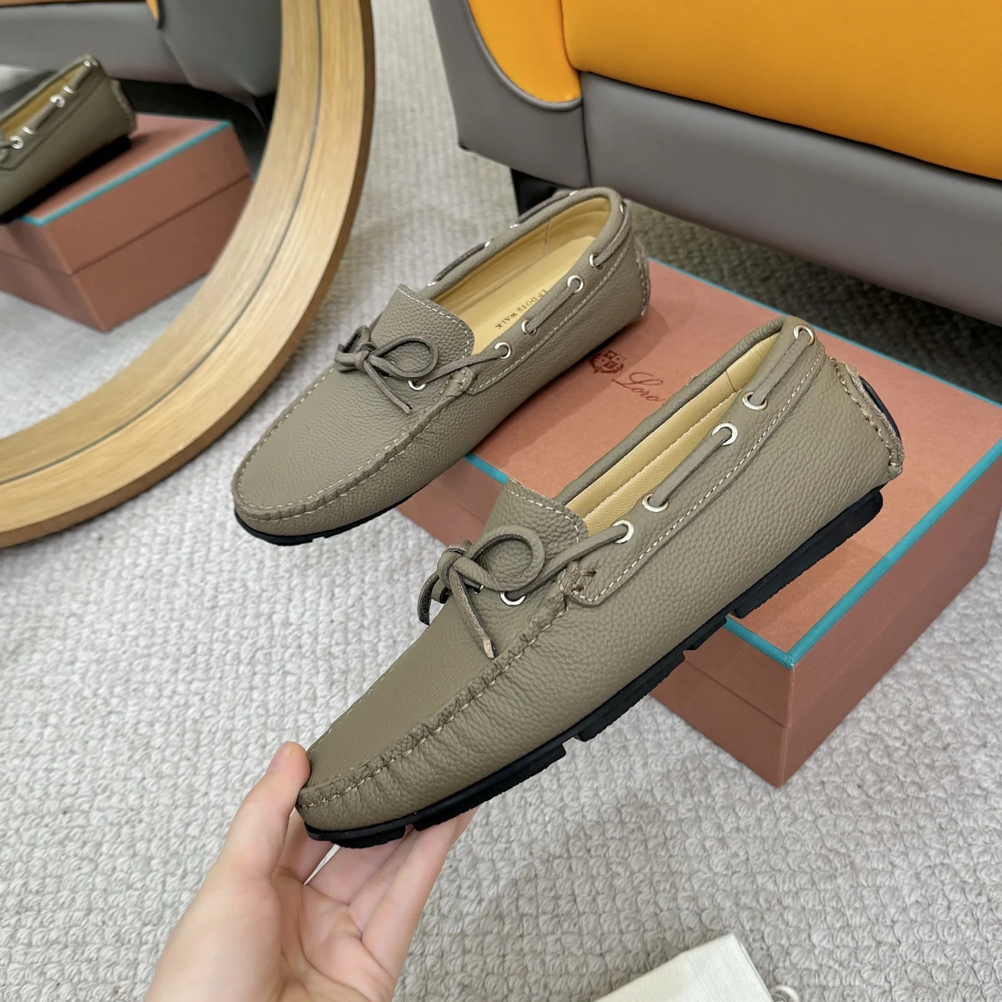 LORO PIANA Loafers Taupe B00202609110148 - Image 4