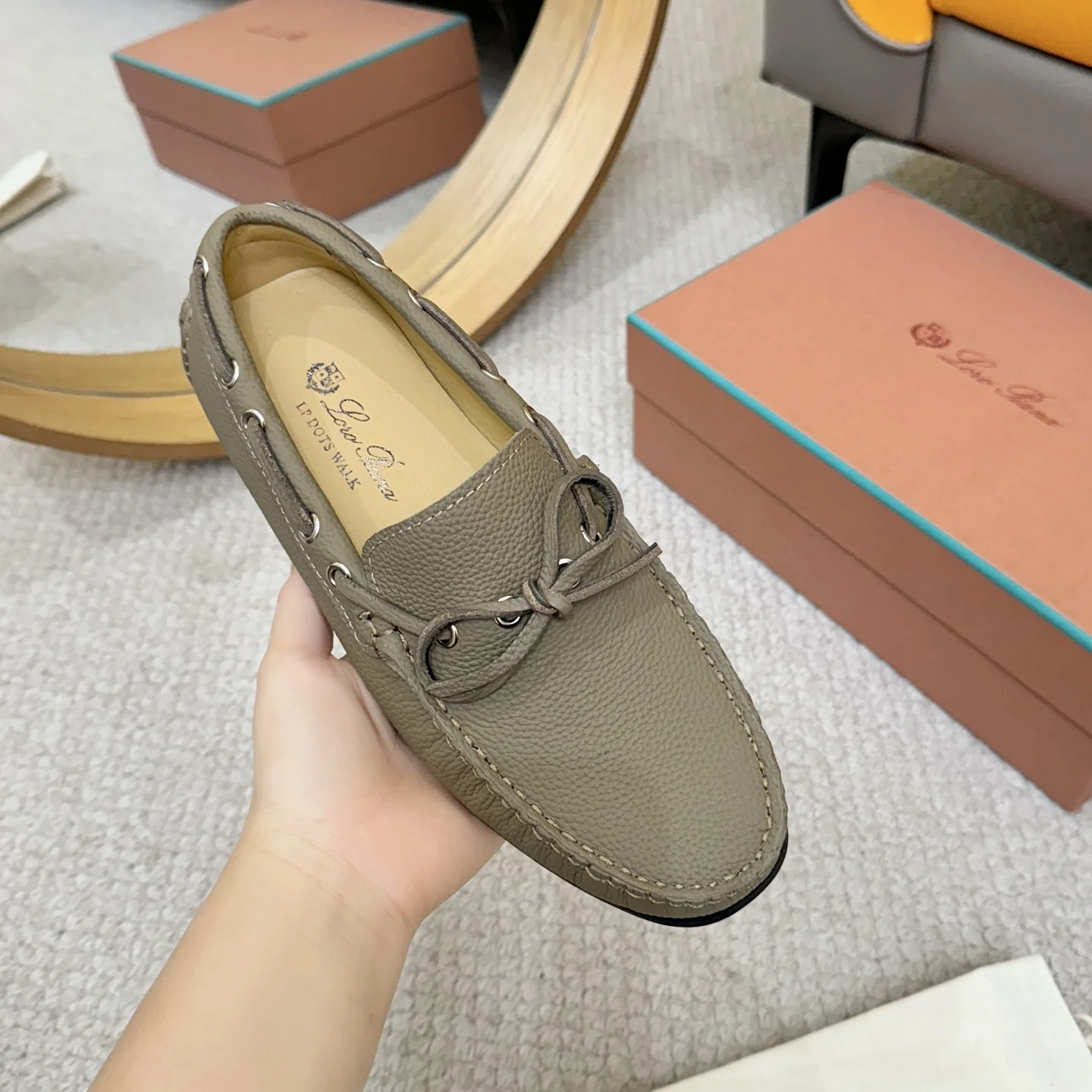 LORO PIANA Loafers Taupe B00202609110148 - Image 5