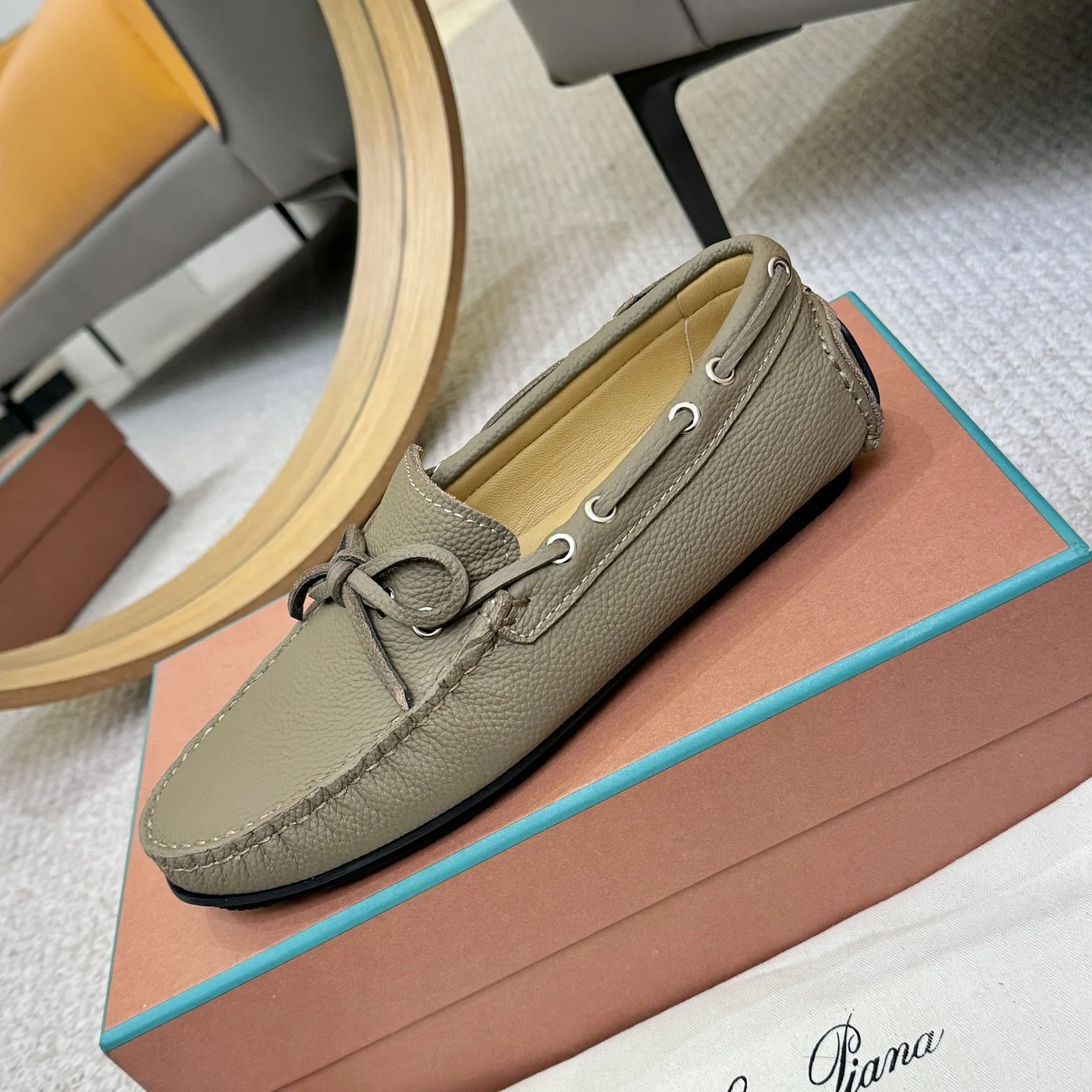 LORO PIANA Loafers Taupe B00202609110148 - Image 6