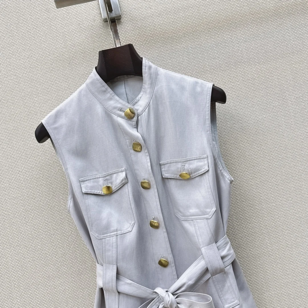 LORO PIANA Suits Grey-Gold S-L B75202609063404 - Image 4