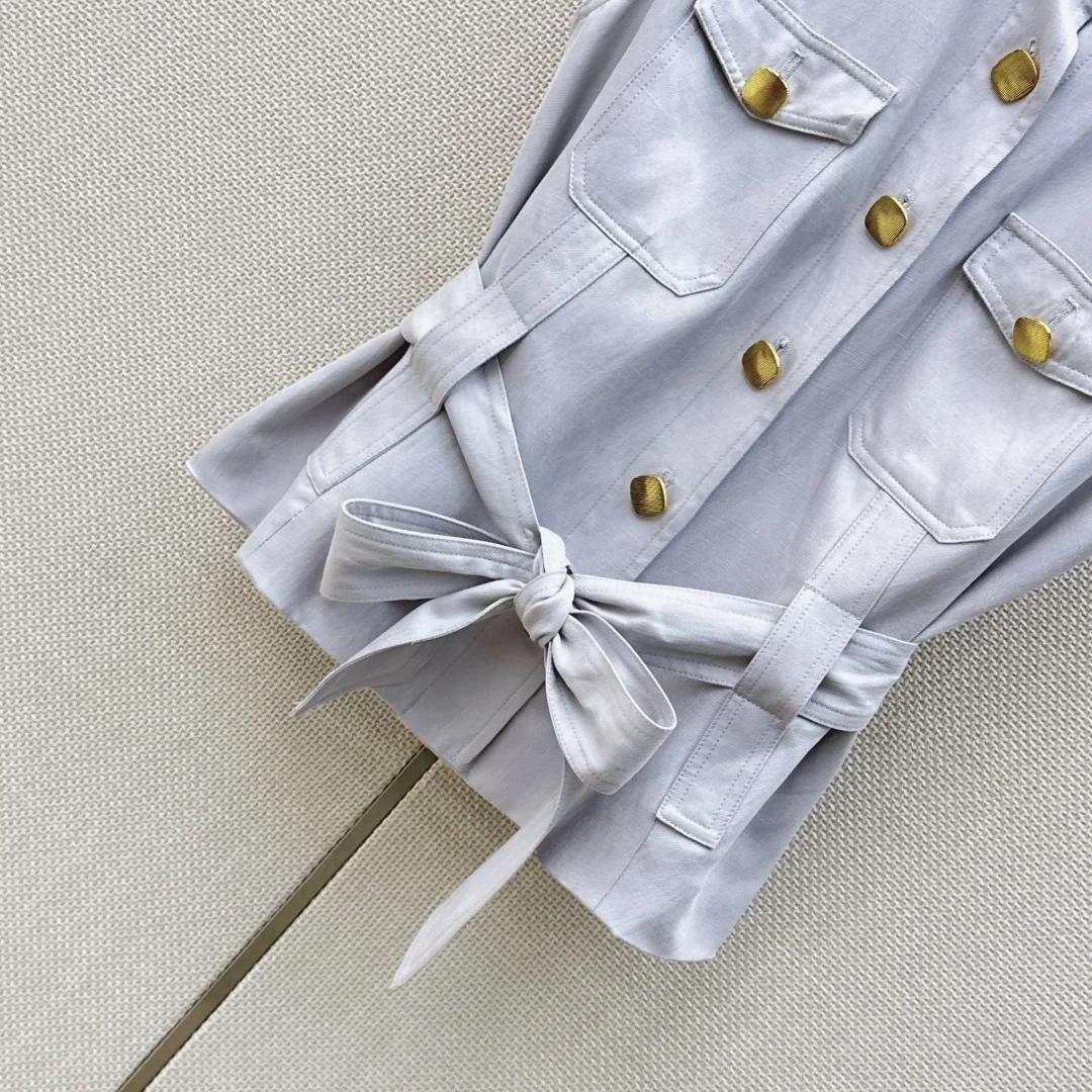 LORO PIANA Suits Grey-Gold S-L B75202609063404 - Image 7