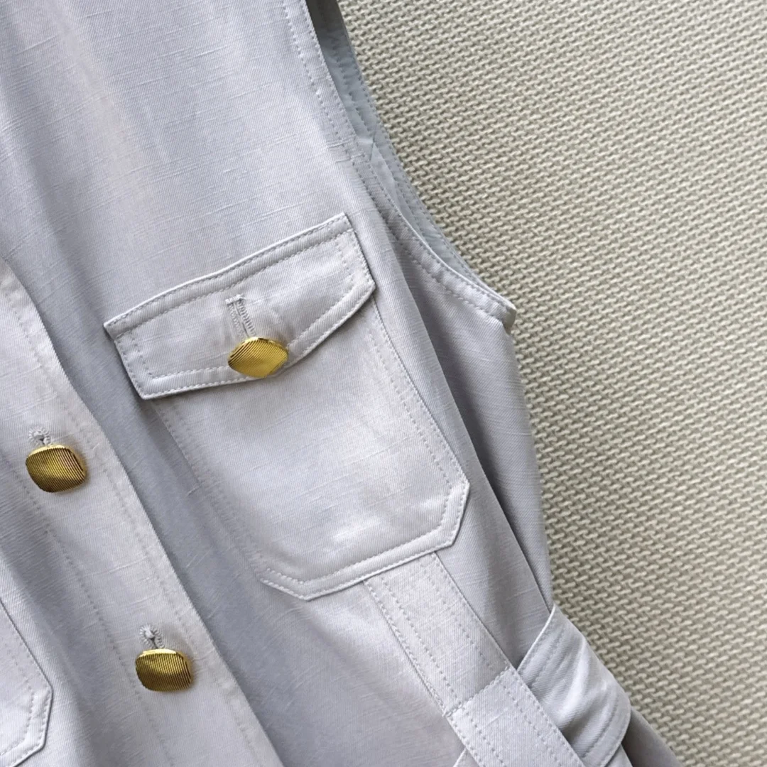 LORO PIANA Suits Grey-Gold S-L B75202609063404 - Image 8