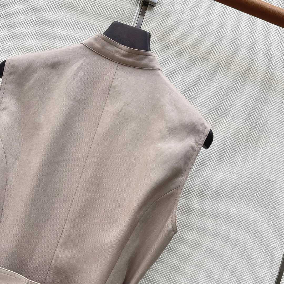 LORO PIANA Suits Linen Beige-Gold S-L B75202609063405 - Image 2