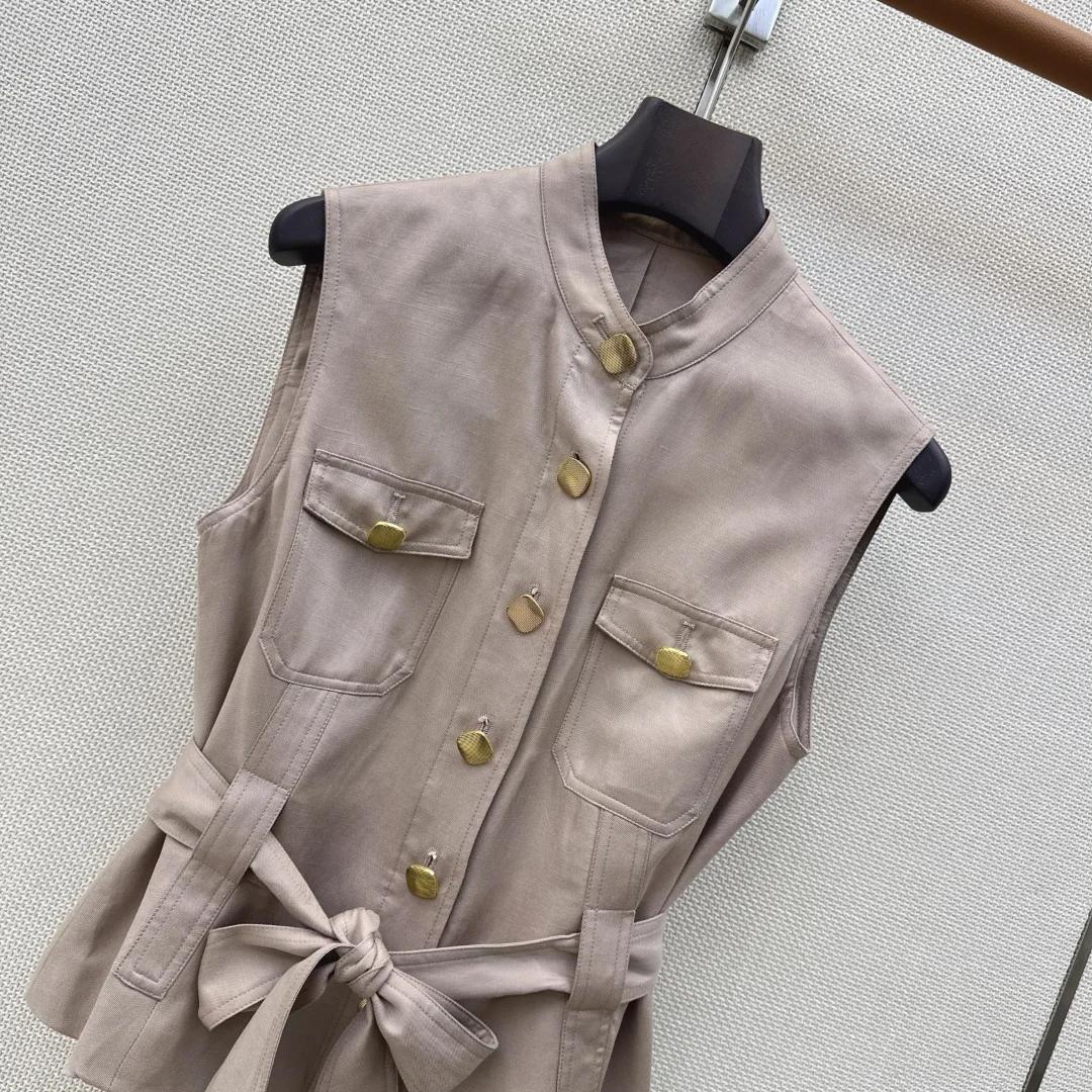 LORO PIANA Suits Linen Beige-Gold S-L B75202609063405 - Image 3