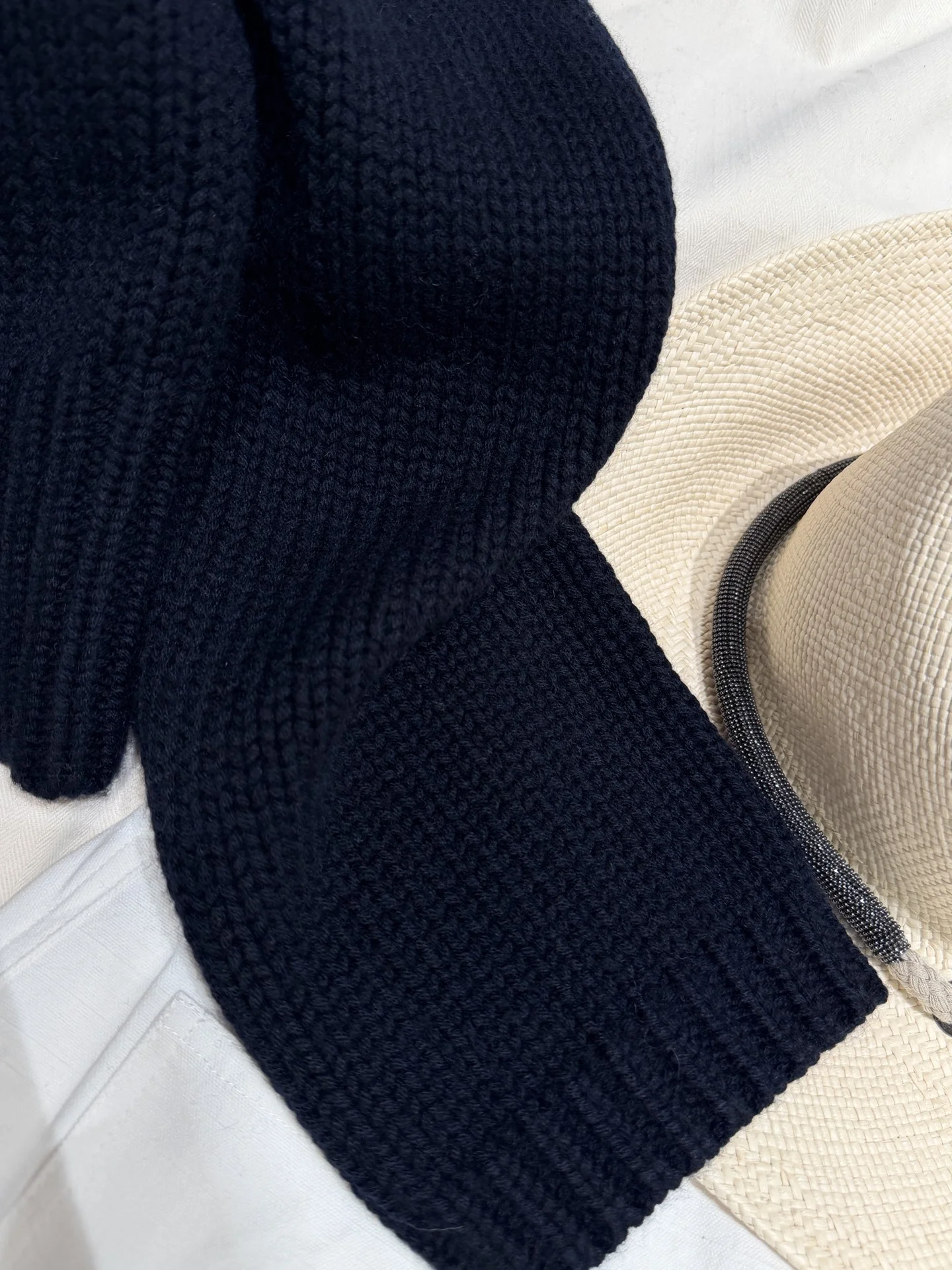 LORO PIANA Sweaters Black-White S-L A030202609063080 - Image 5