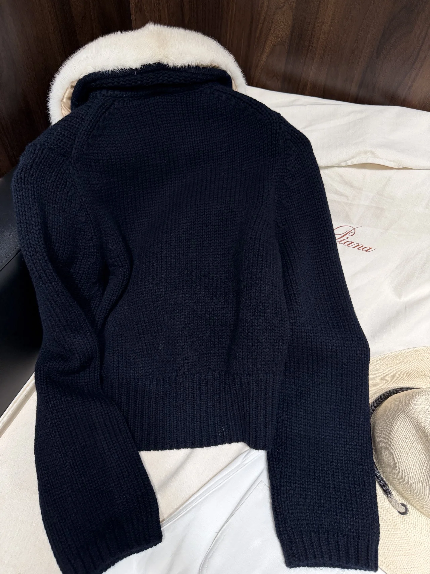 LORO PIANA Sweaters Black-White S-L A030202609063080 - Image 6