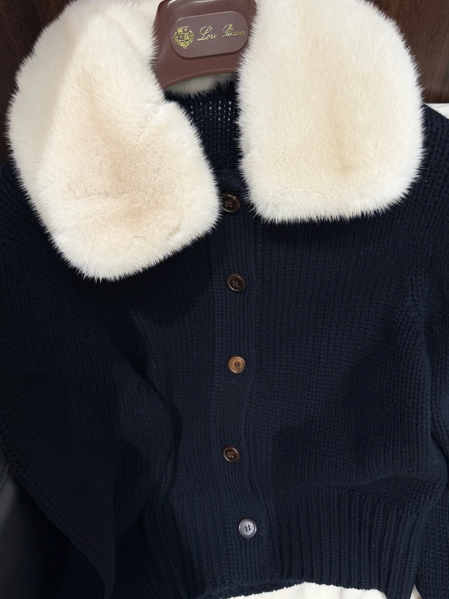 LORO PIANA Sweaters Black-White S-L A030202609063080 - Image 8