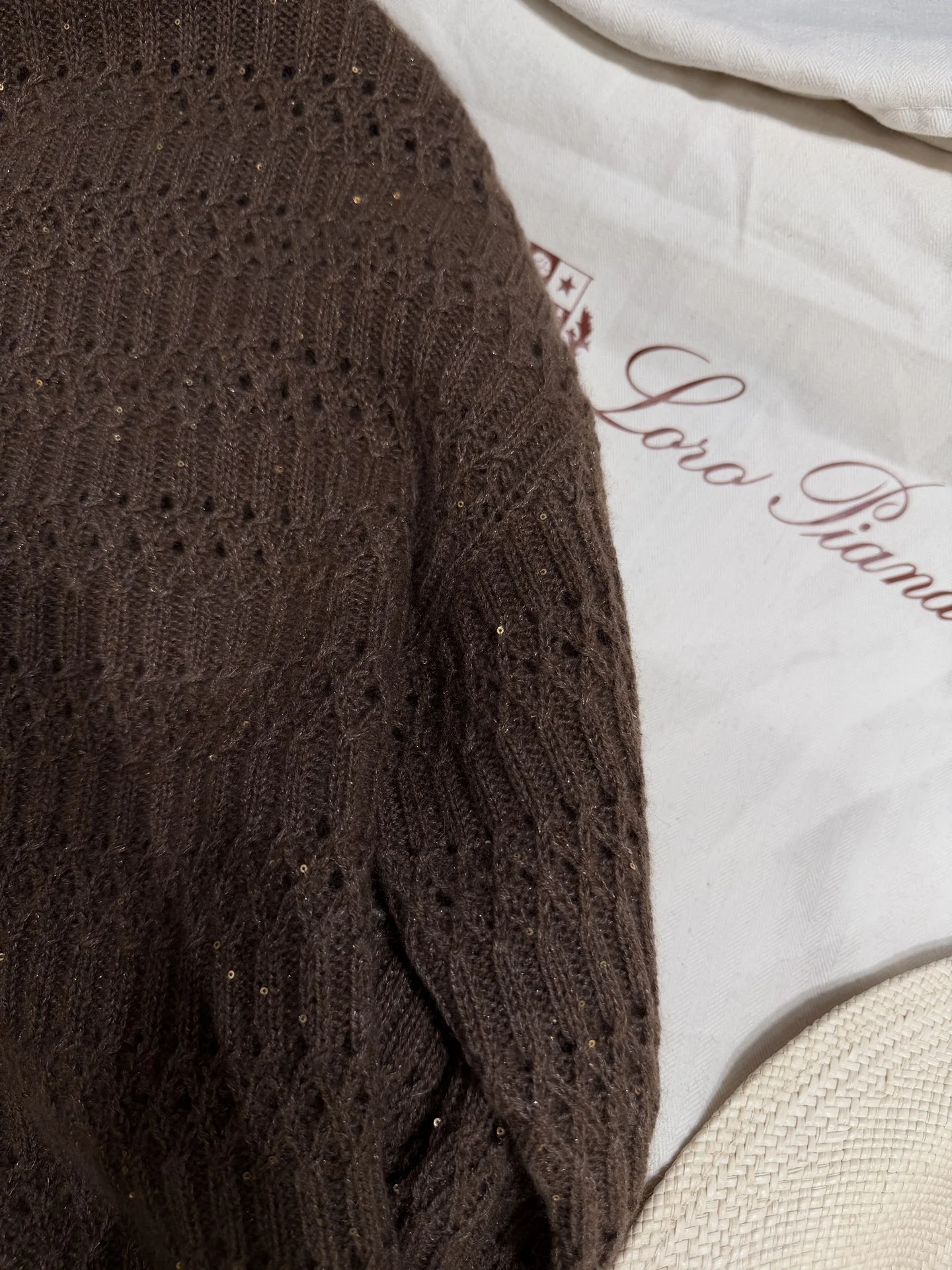 LORO PIANA Sweaters Brown-Gold S-L D95202609063077 - Image 3