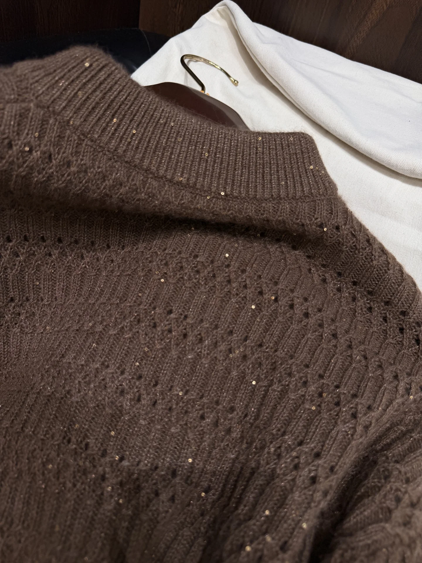 LORO PIANA Sweaters Brown-Gold S-L D95202609063077 - Image 6