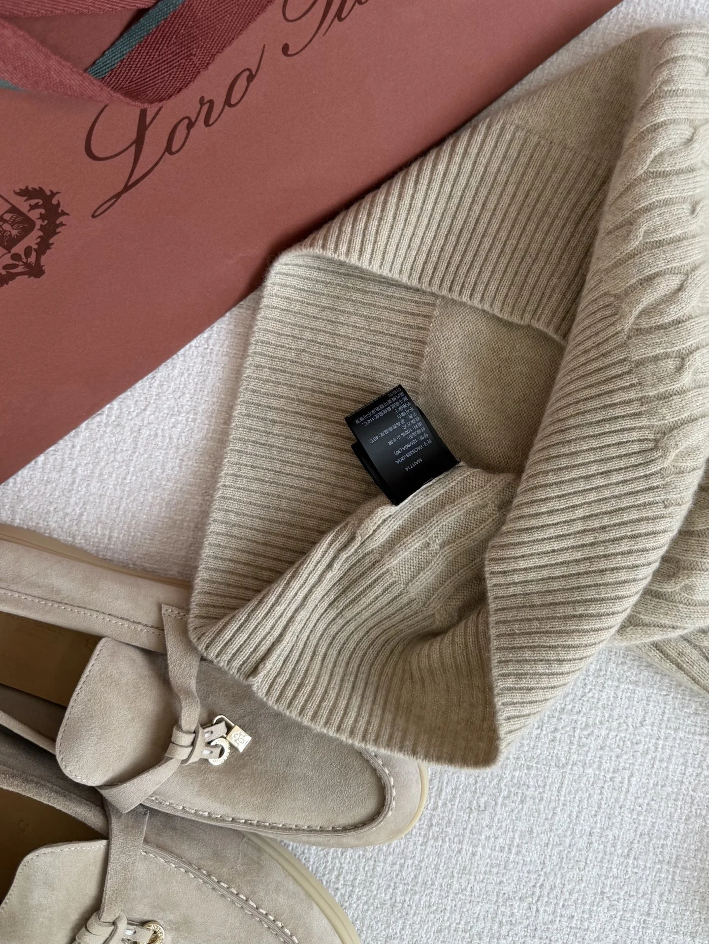 LORO PIANA Sweaters Cashmere Beige-Brown S-L C05202609061559 - Image 7