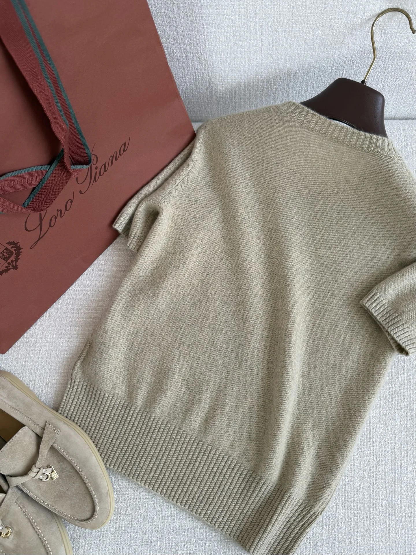LORO PIANA Sweaters Cashmere Beige-Brown S-L C05202609061559 - Image 8