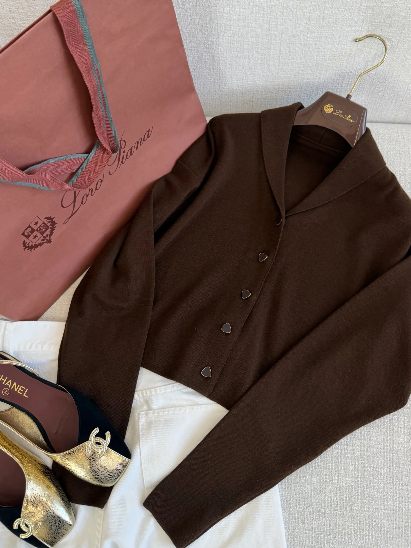 LORO PIANA Sweaters Cashmere Brown S-L D40202609060274