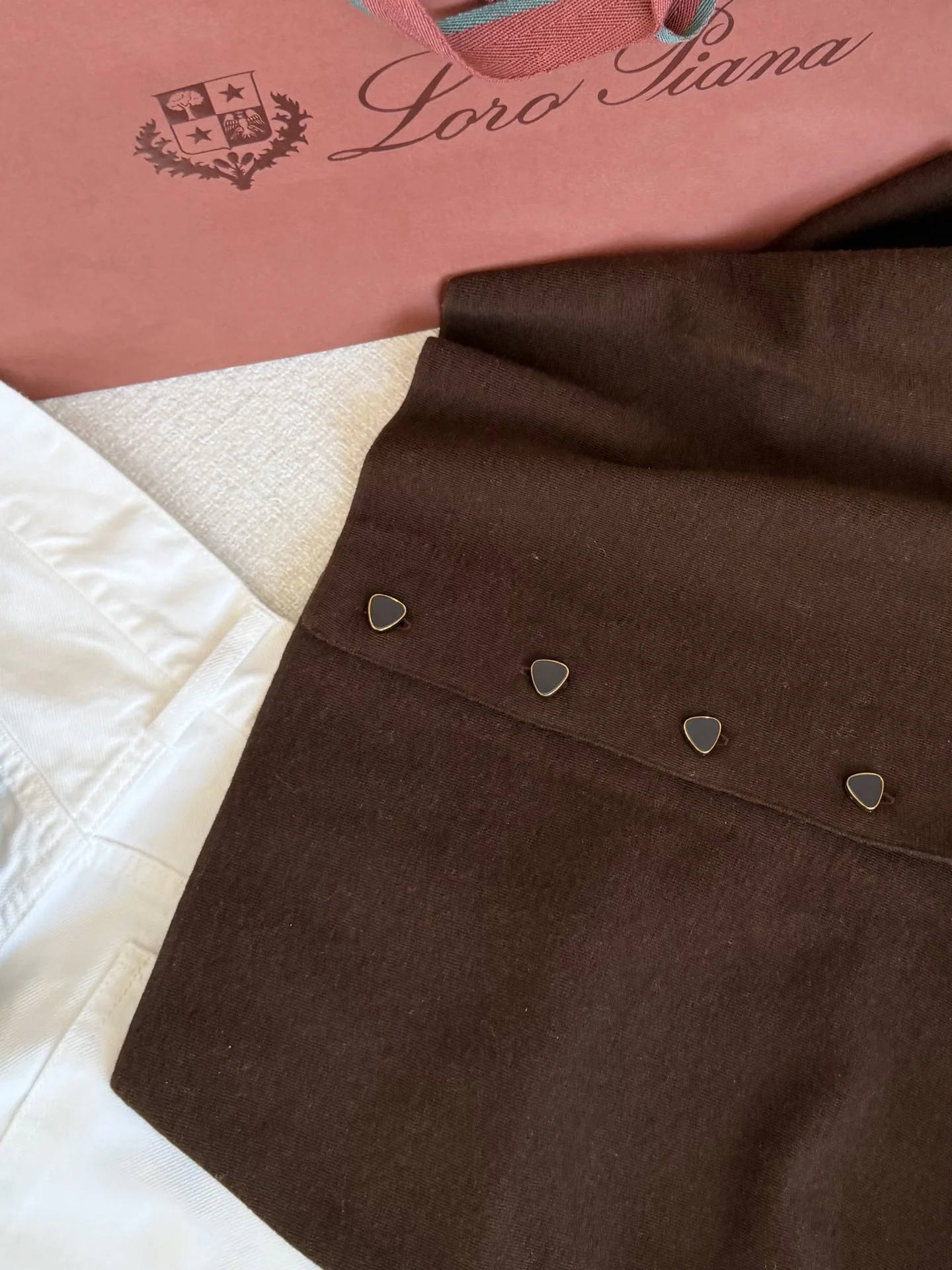 LORO PIANA Sweaters Cashmere Brown S-L D40202609060274 - Image 4