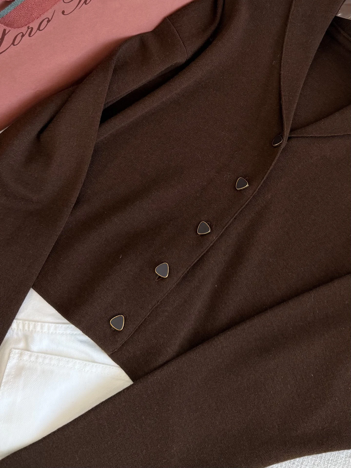 LORO PIANA Sweaters Cashmere Brown S-L D40202609060274 - Image 5