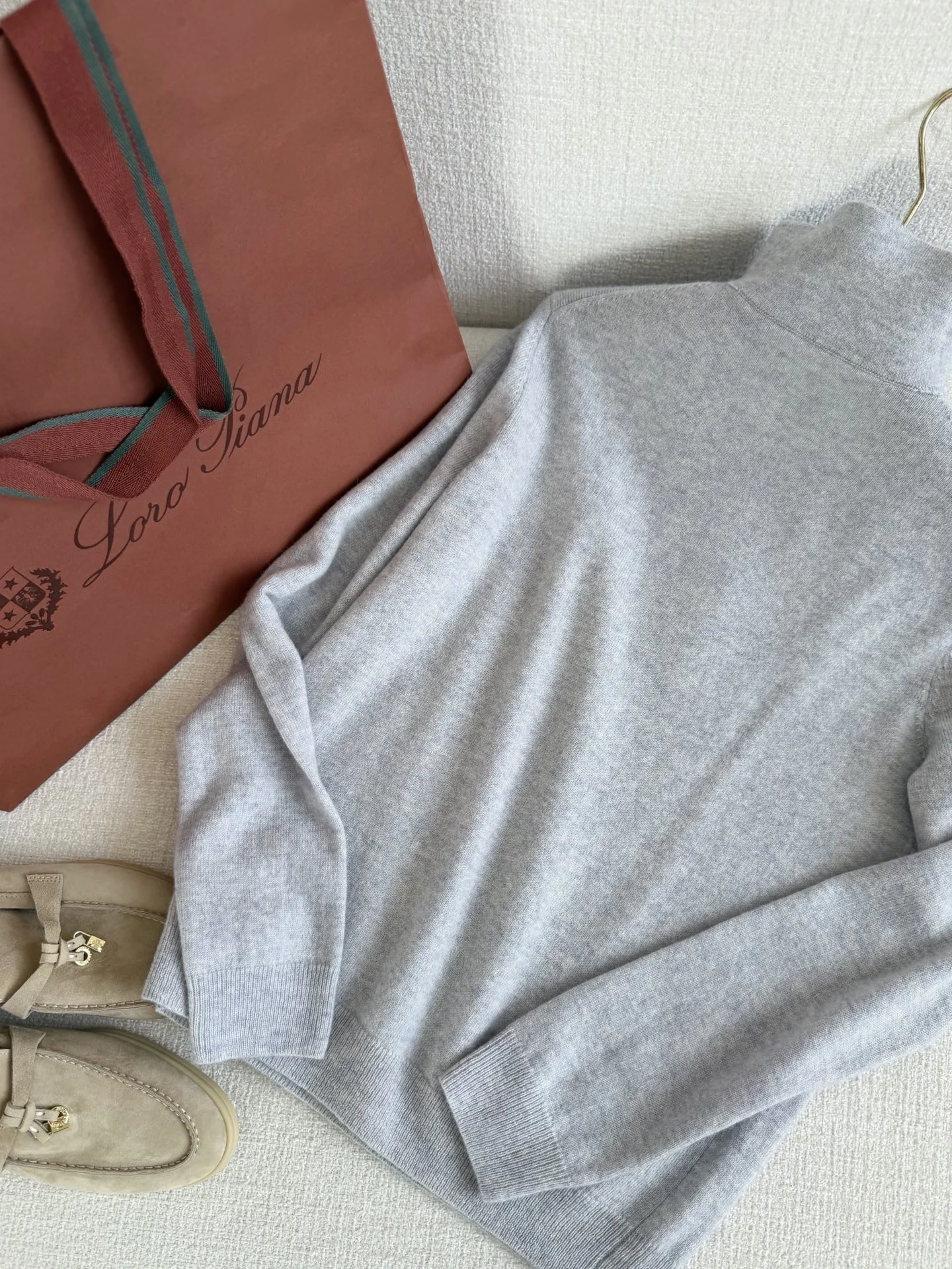 LORO PIANA Sweaters Grey S-L B90202609060666 - Image 7