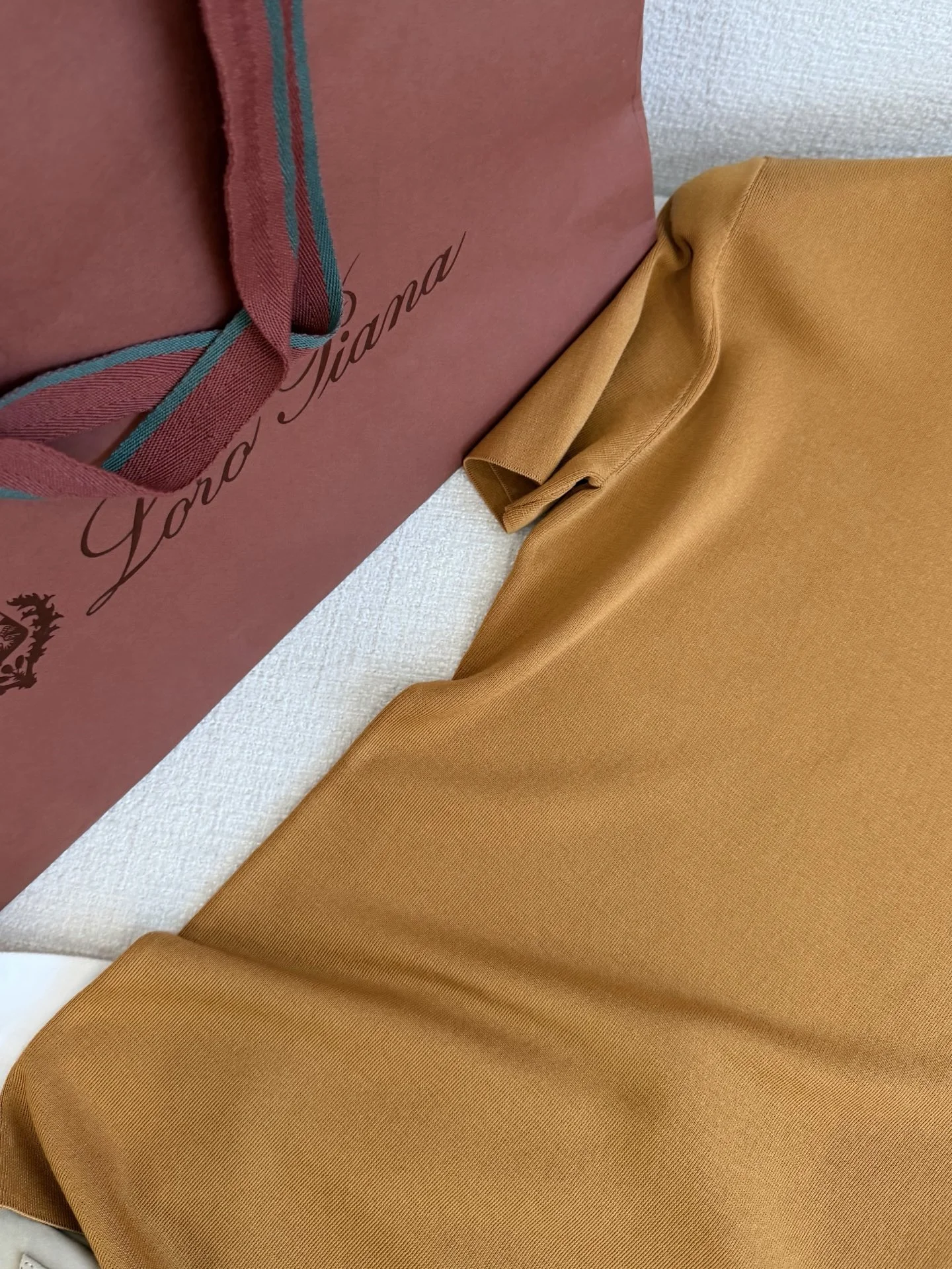 LORO PIANA T-shirts Brown S-L B35202609060277 - Image 3