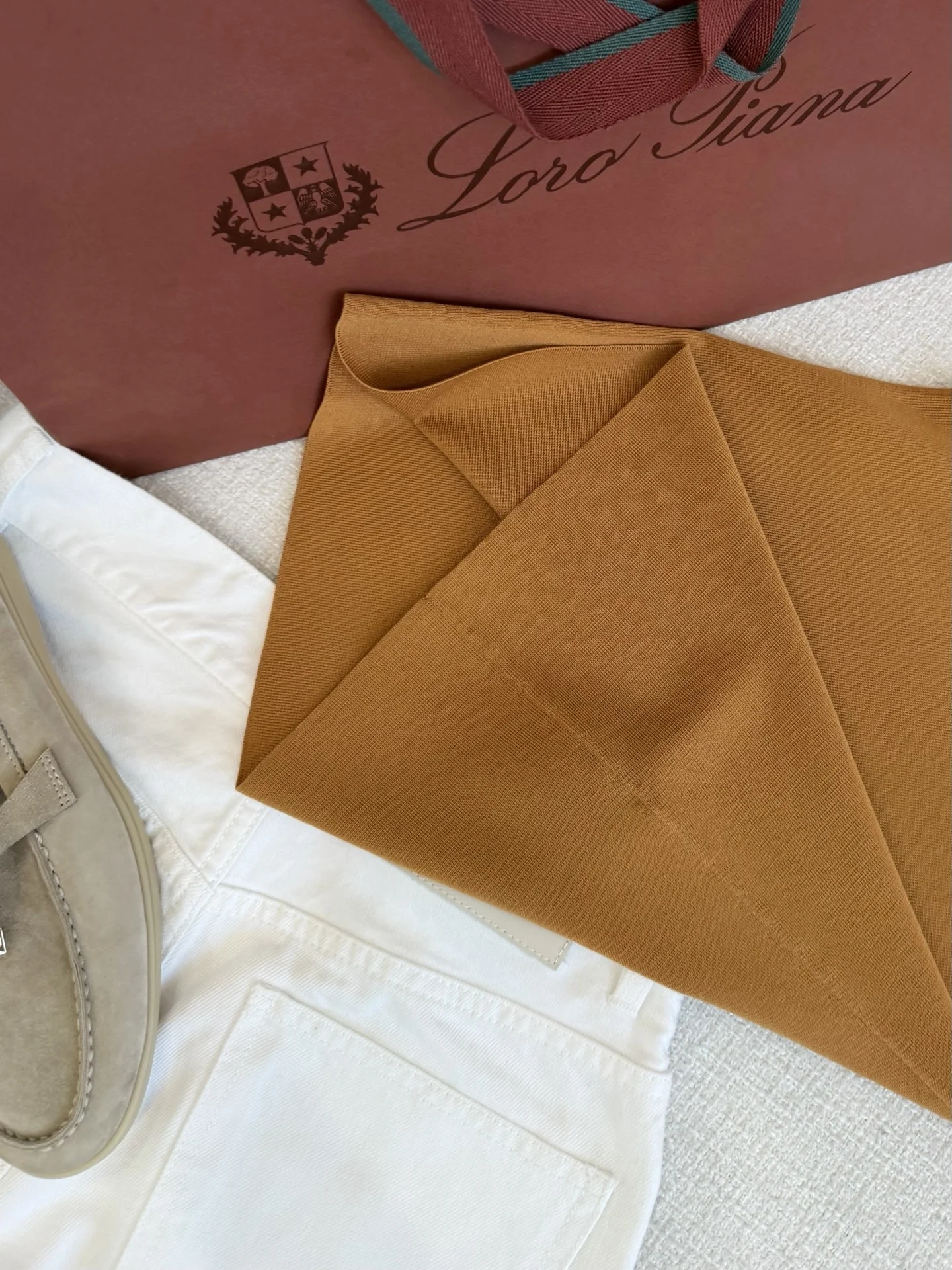 LORO PIANA T-shirts Brown S-L B35202609060277 - Image 4