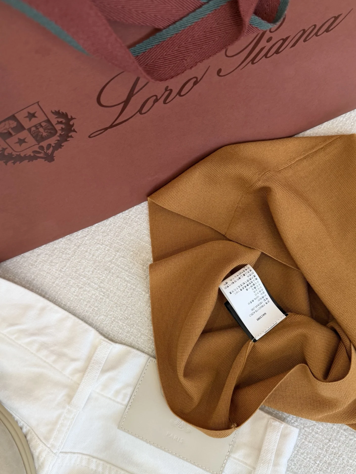 LORO PIANA T-shirts Brown S-L B35202609060277 - Image 6