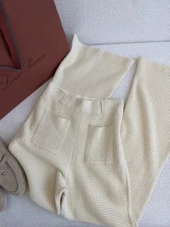 LORO PIANA Trousers Cream S-L C05202609061052