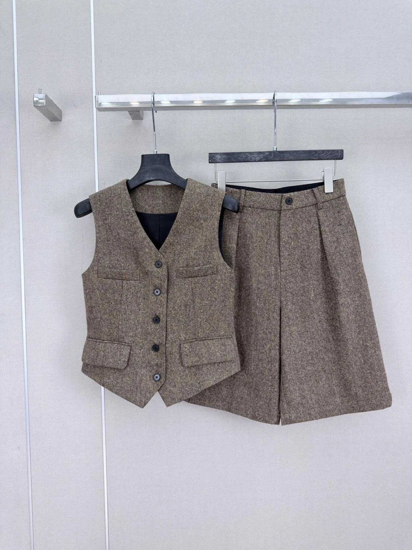 LORO PIANA Vests Brown-Black S-M-L C45202609063495