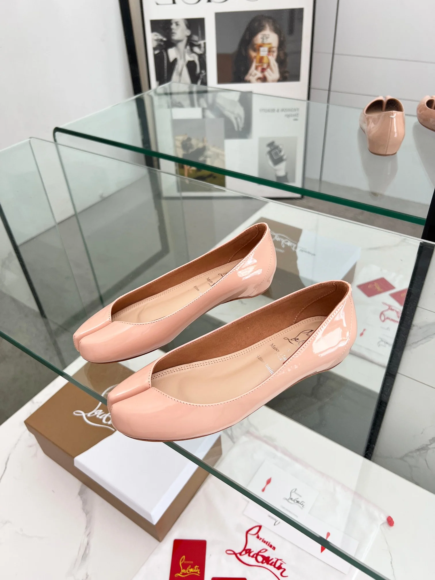 LOUBOUTIN Flats Pink B80202609110008 - Image 11