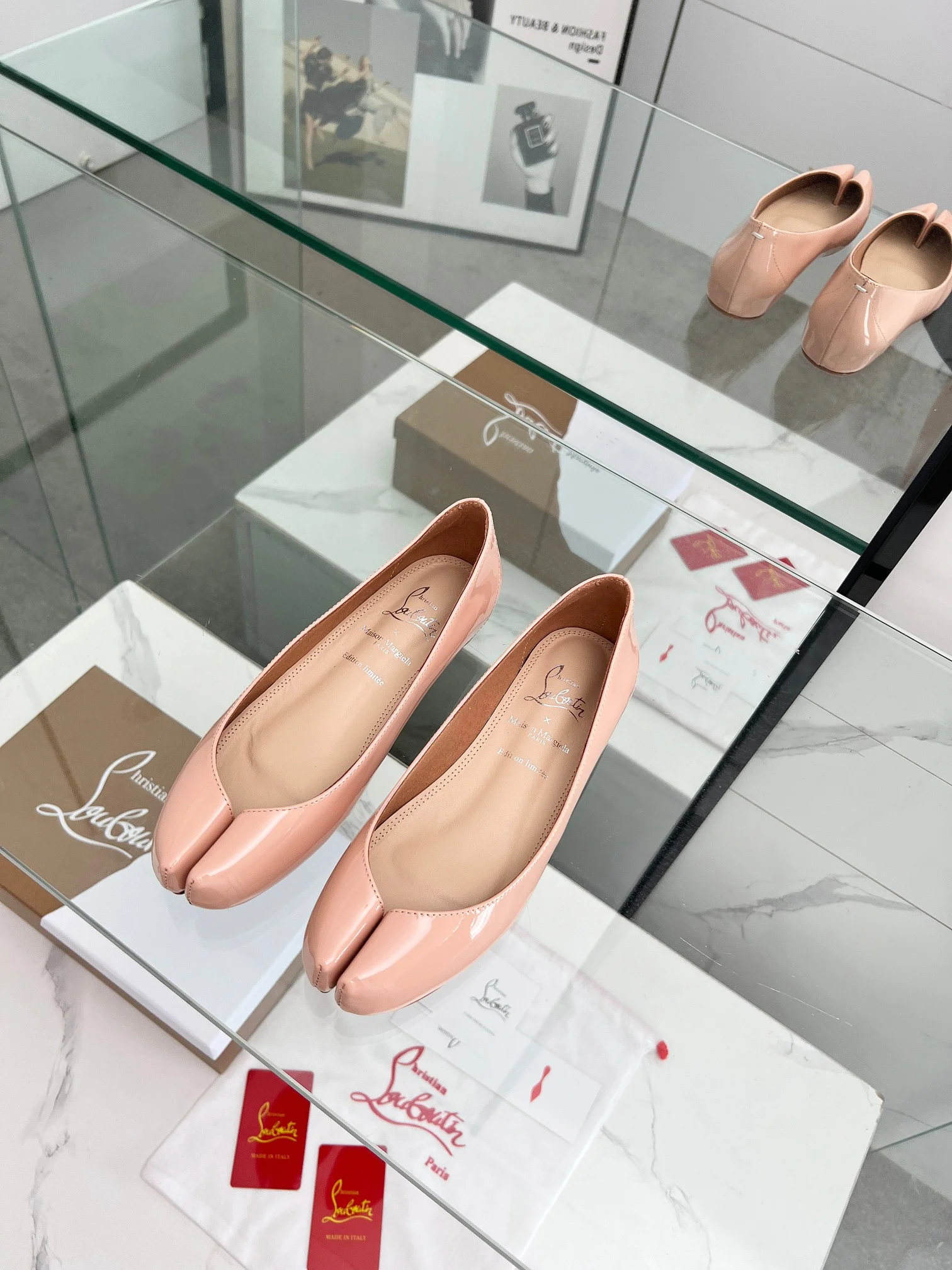LOUBOUTIN Flats Pink B80202609110008 - Image 2