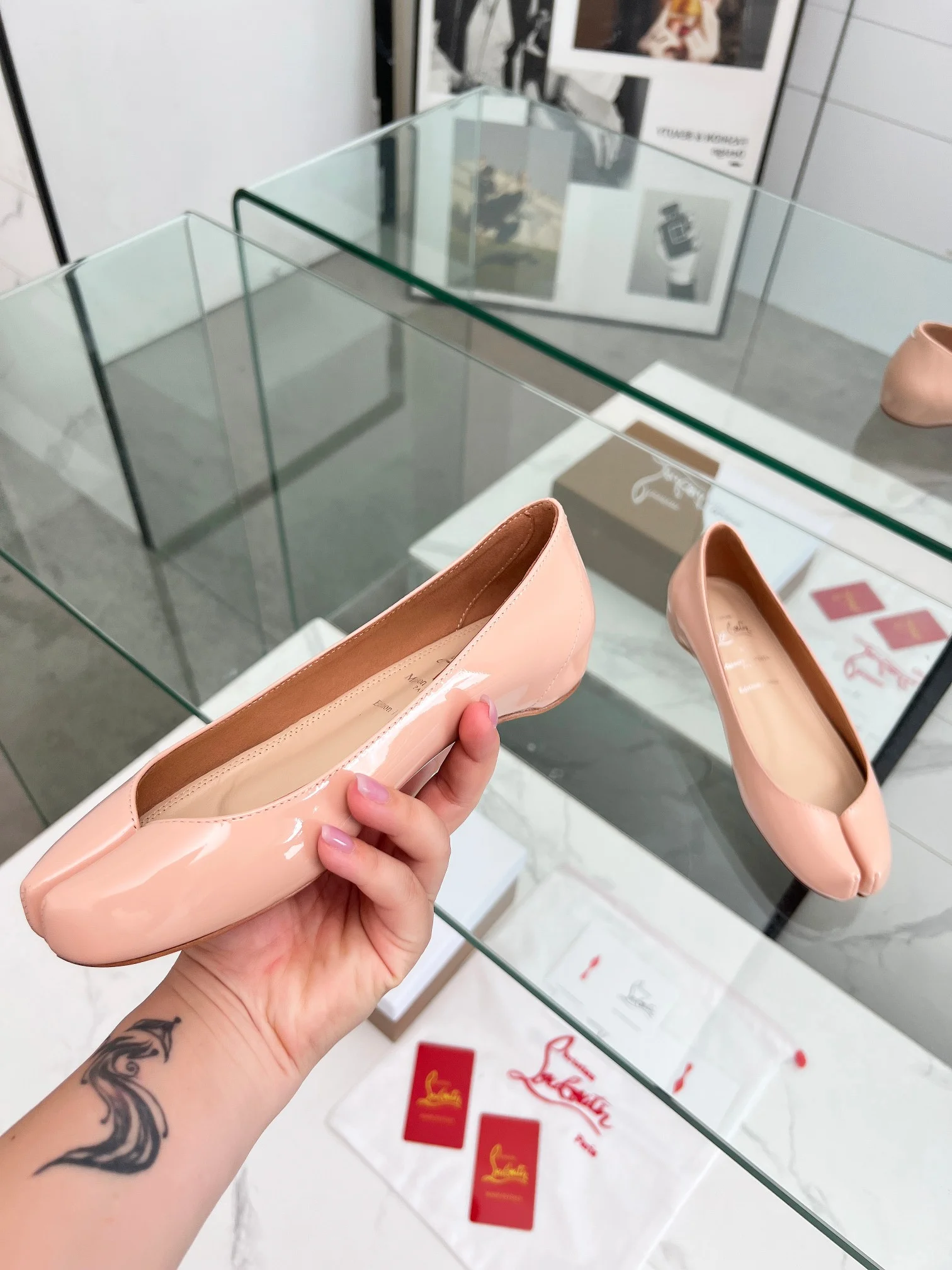 LOUBOUTIN Flats Pink B80202609110008 - Image 5