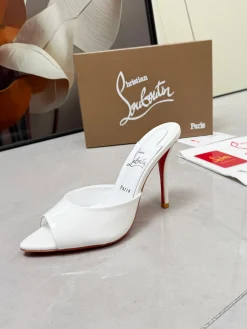 LOUBOUTIN Heels White-Red B60202609110677
