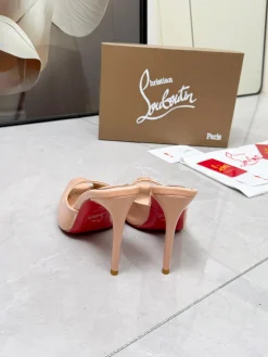 Alternative view of LOUBOUTIN Pumps Beige-Red B60202609110674