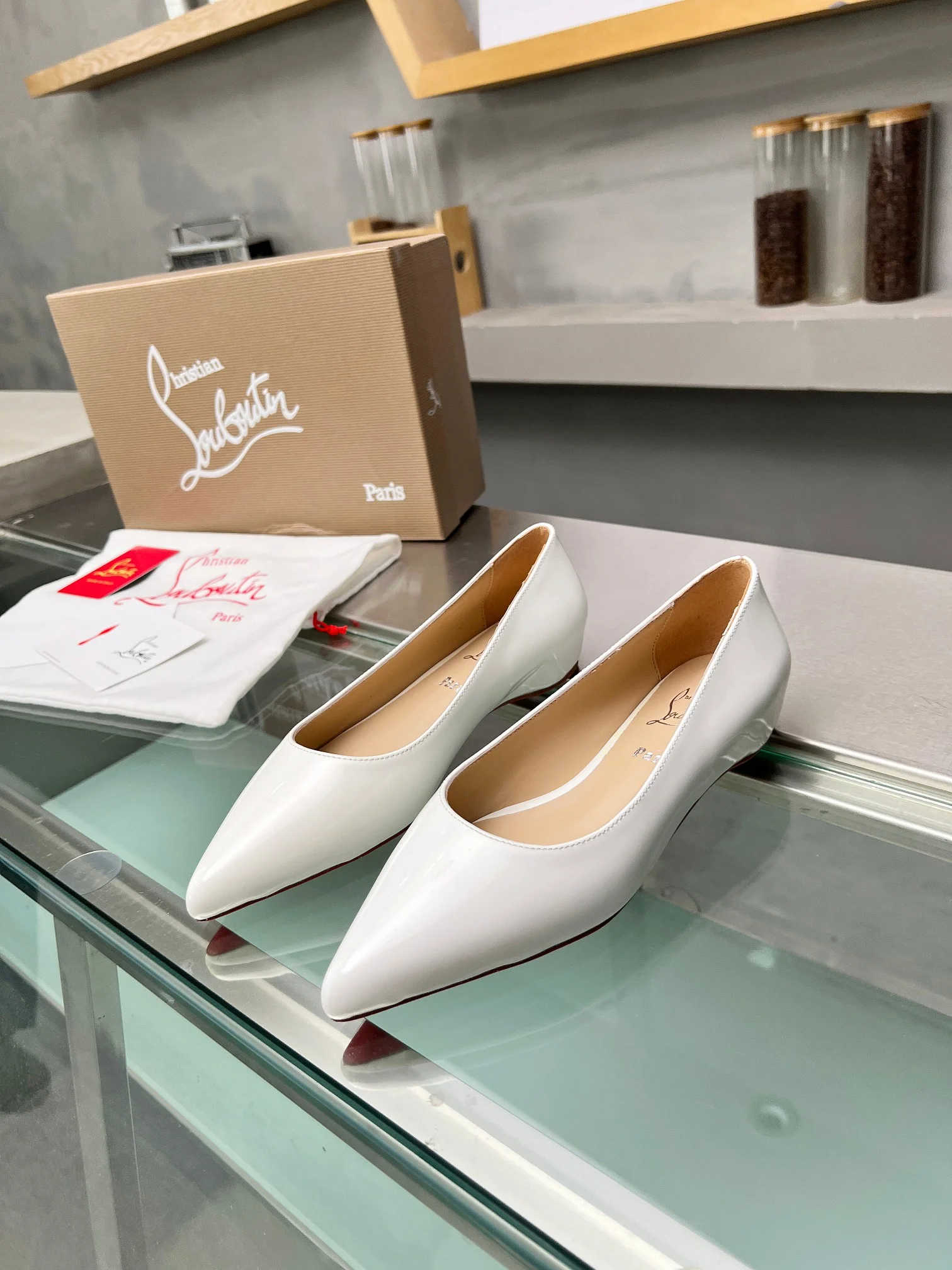 LOUBOUTIN Pumps White B60202609110034 - Image 8