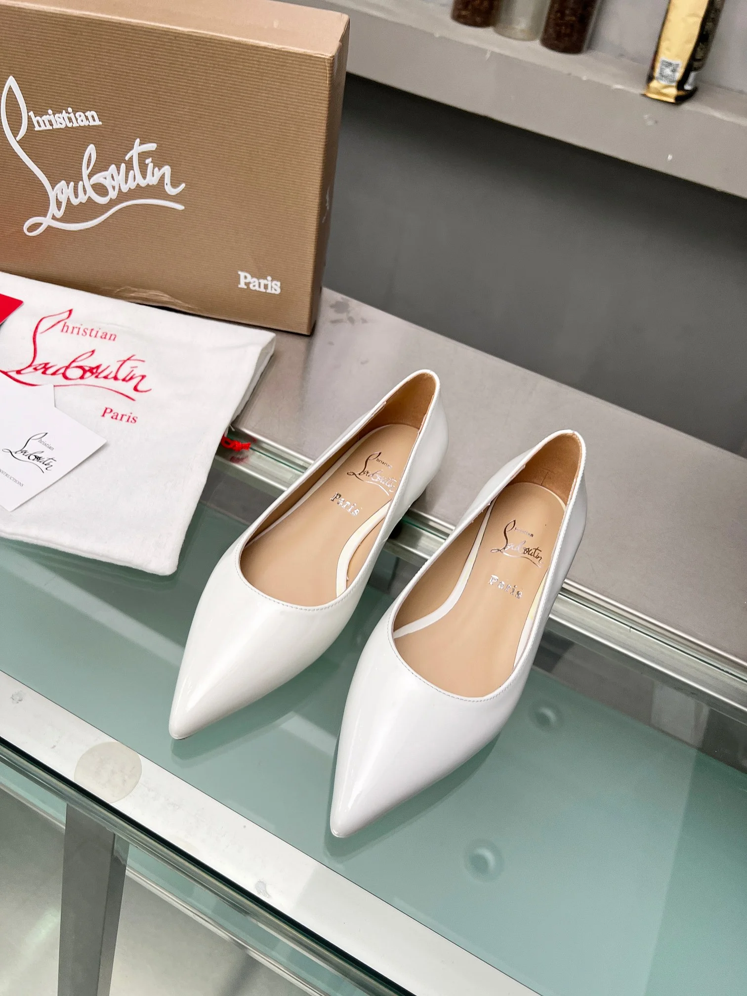 LOUBOUTIN Pumps White B60202609110034 - Image 9