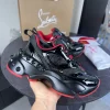 LOUBOUTIN Sneakers Black-Red C40202609110660