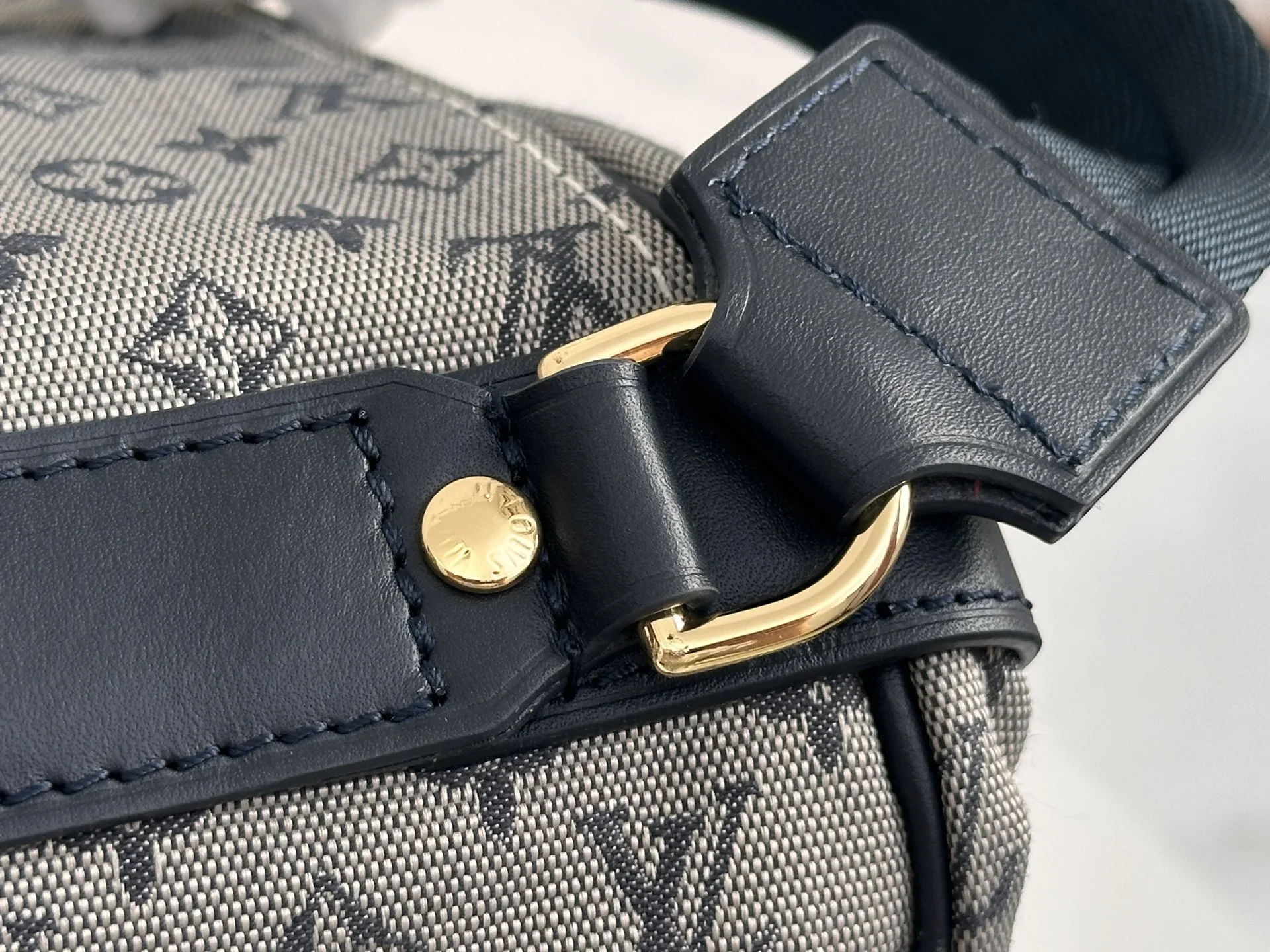 LV Backpacks Bags Gray-Navy 43X30X20CM G80202609090311 - Image 10