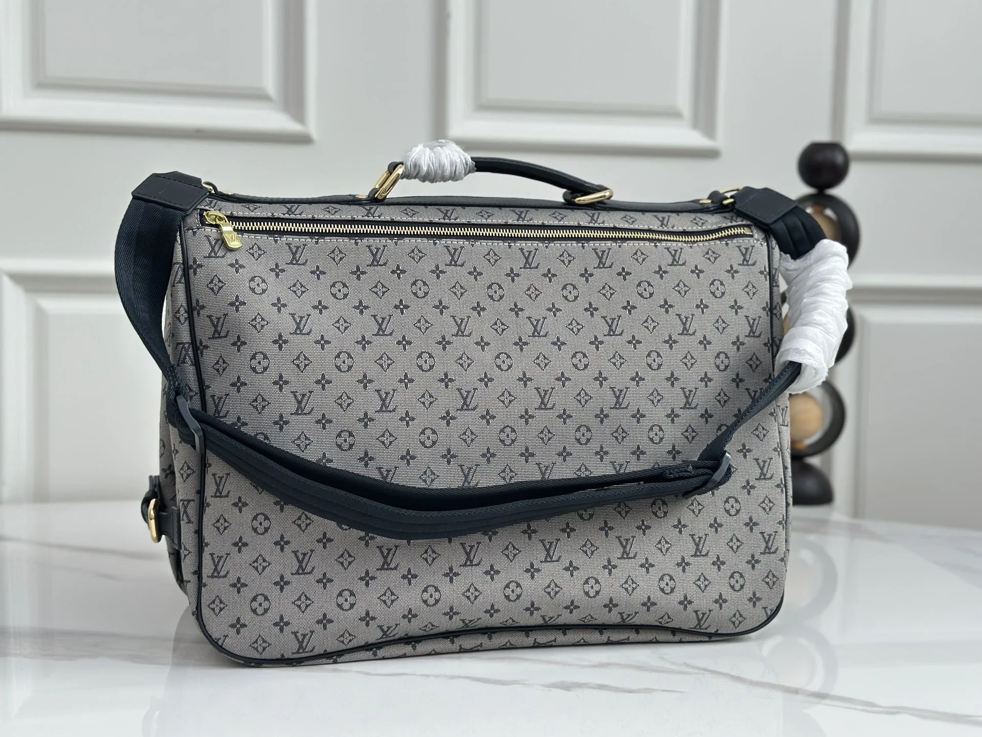LV Backpacks Bags Gray-Navy 43X30X20CM G80202609090311 - Image 5