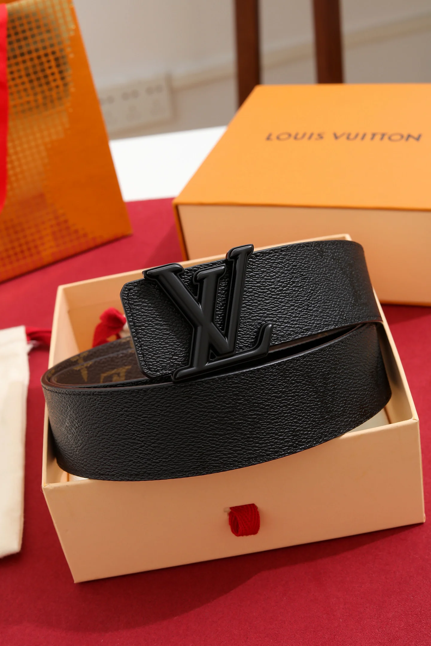 LV Belts Black-Brown A70202609070313 - Image 2