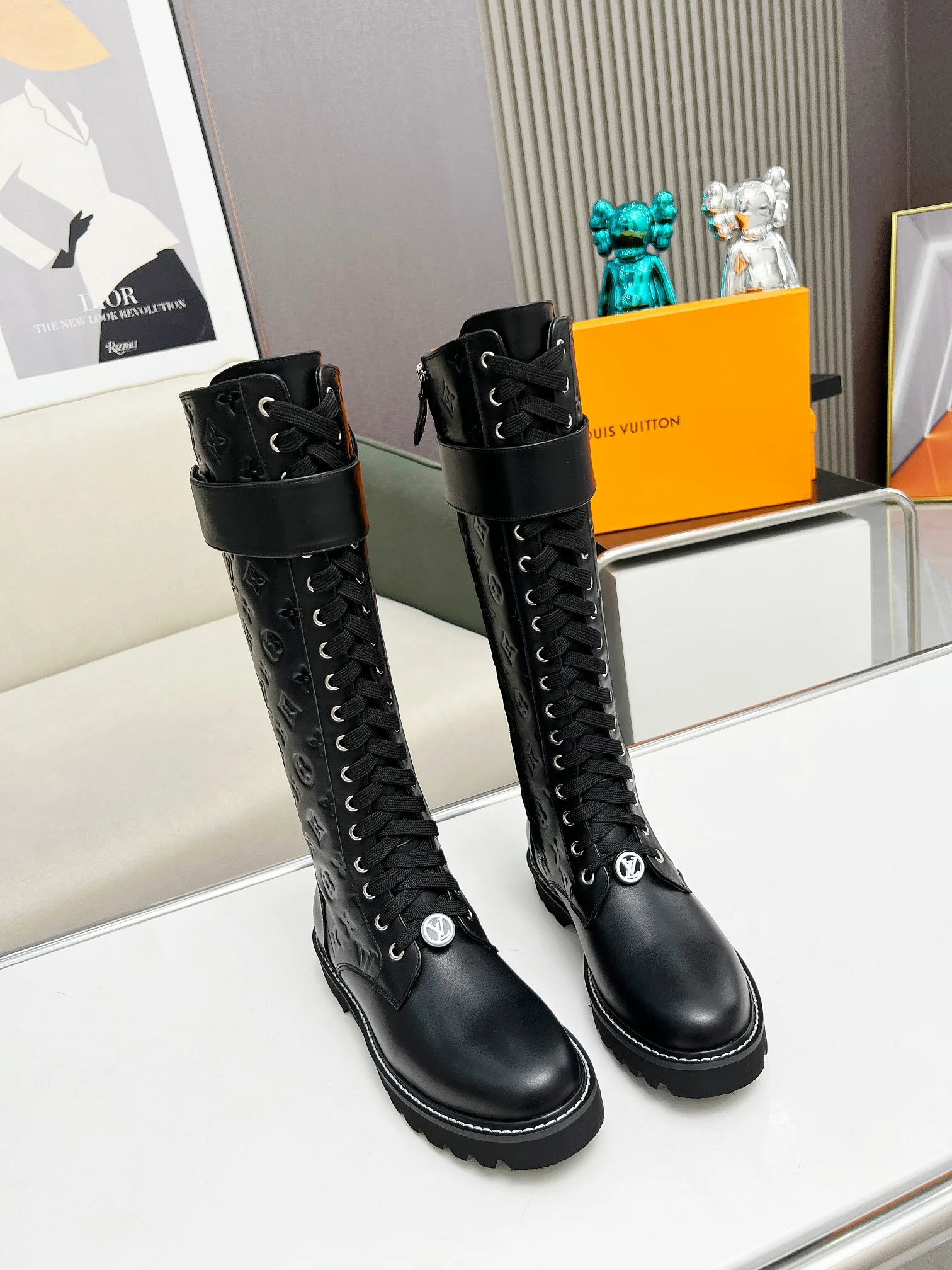 LV Boots Black B70202609111729 - Image 4