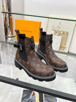 LV Boots Brown-Black B60202609111737