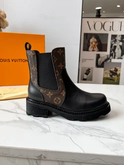 Alternative view of LV Boots Calf Leather Black-Brown EU35-40 B60202609111721