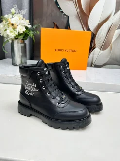 LV Boots Calf Leather Black EU35-40 B79202609111717