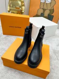 LV Boots Calfskin Leather Black EU35-40 B60202609111712