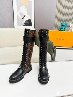 Alternative view of LV Boots Calfskin Leather Brown-Black EU35-40 B70202609111730