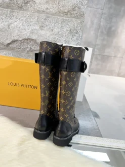 Alternative view of LV Boots Calfskin Leather Brown-Black EU35-40 B70202609111735
