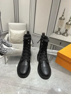 LV Boots Full-Grain Leather Black EU36-40 B70202609111720