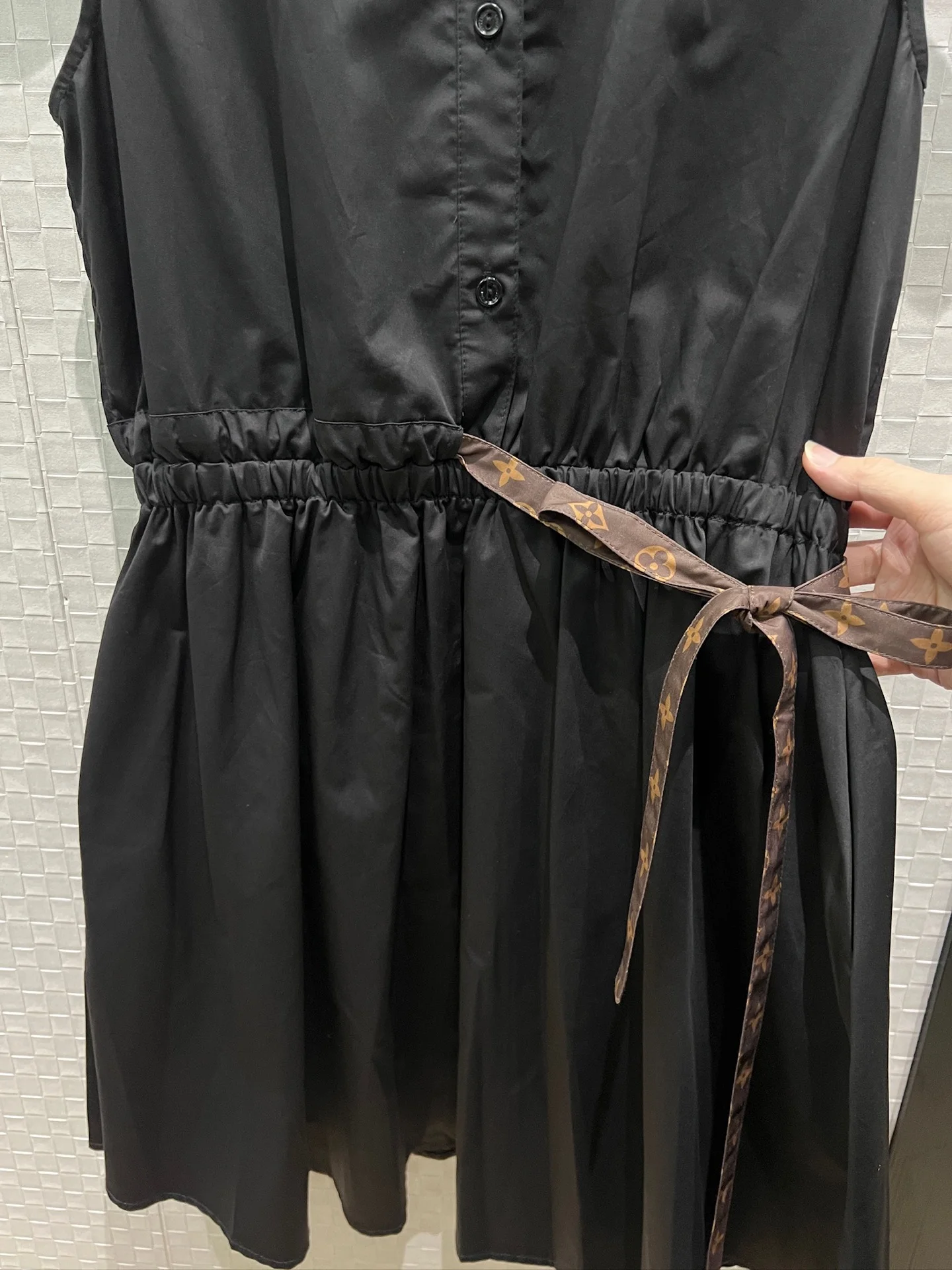 LV Dresses Black-Brown S-M-L B70202609062791 - Image 4