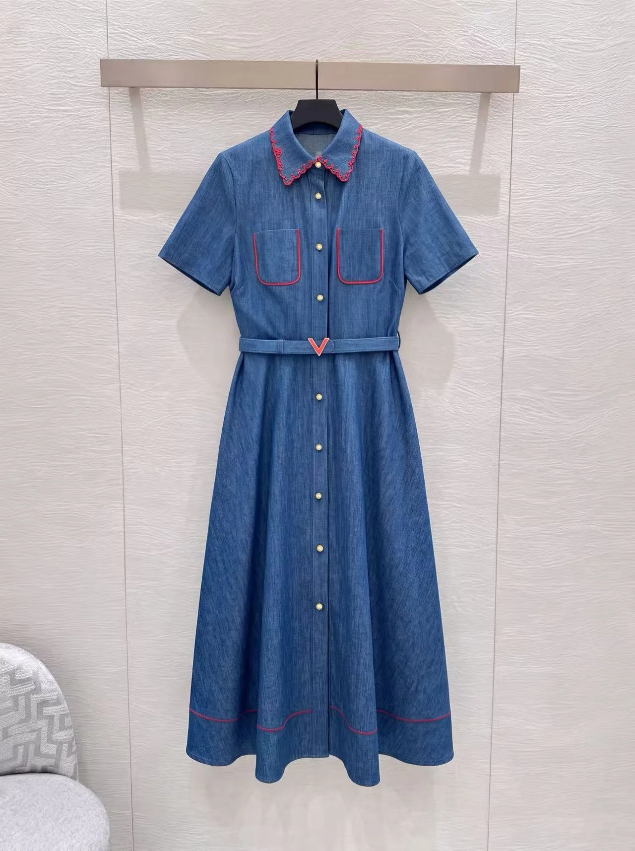LV Dresses Blue-Red S-L C40202609061689
