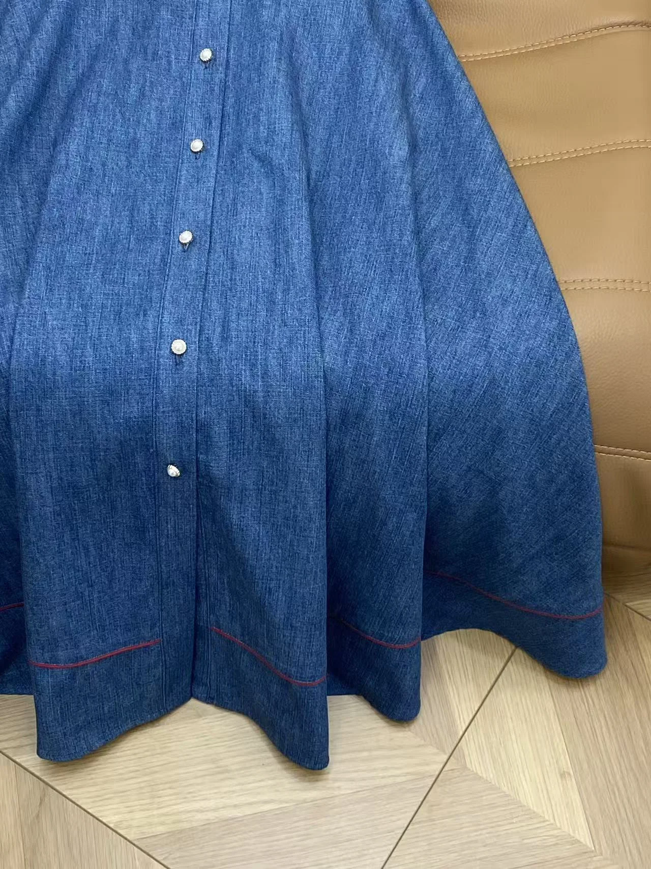 LV Dresses Blue-Red S-L C40202609061689 - Image 6