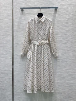 LV Dresses White-Brown S-XL C35202609063583