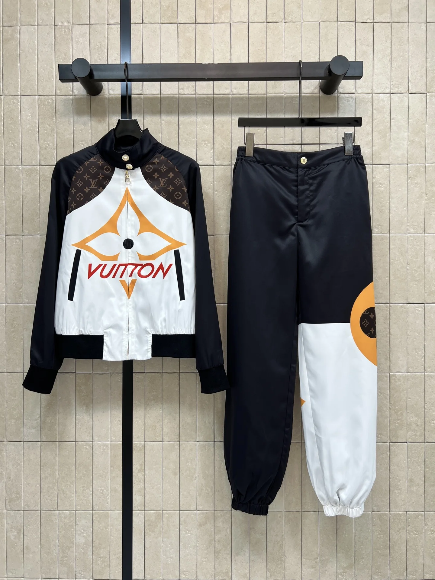LV Jackets Black-White-Orange S-L D05202609062478